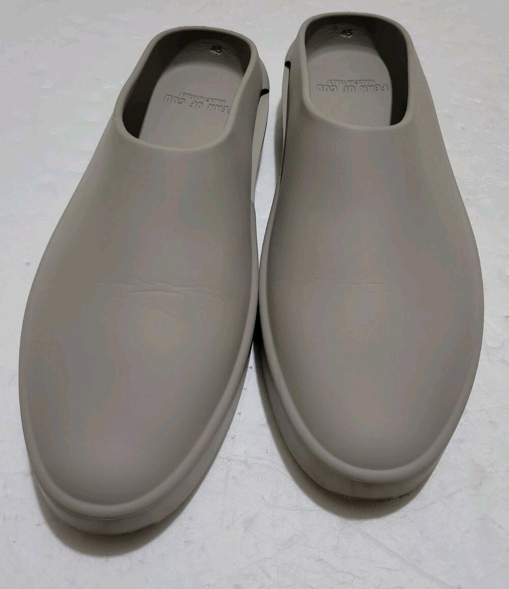 Fear Of God Slippers California Slip-on Mule Slides Beige Size 45 - Picture 2 of 16